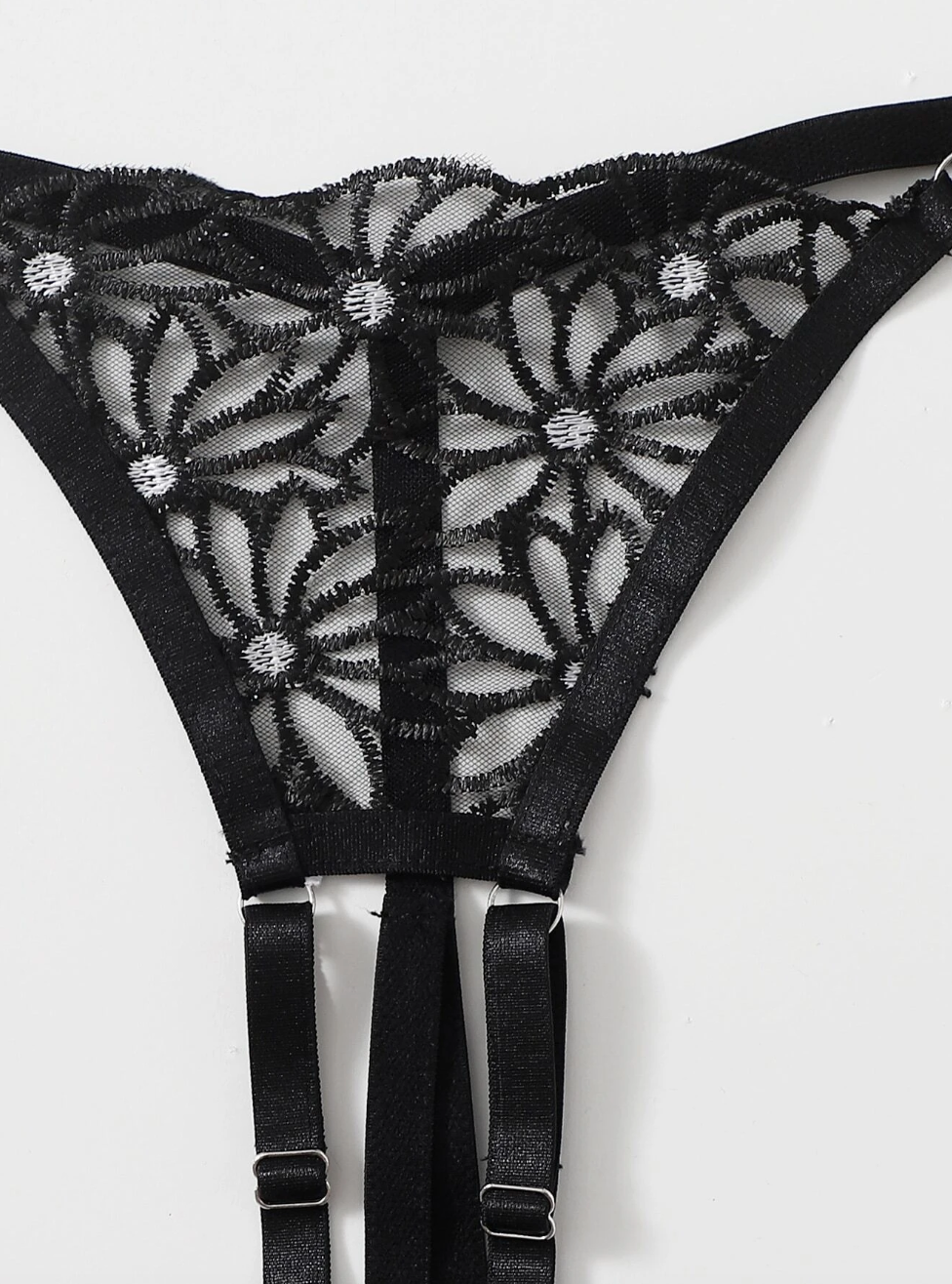 Set de lencería: Black Lace Desire
