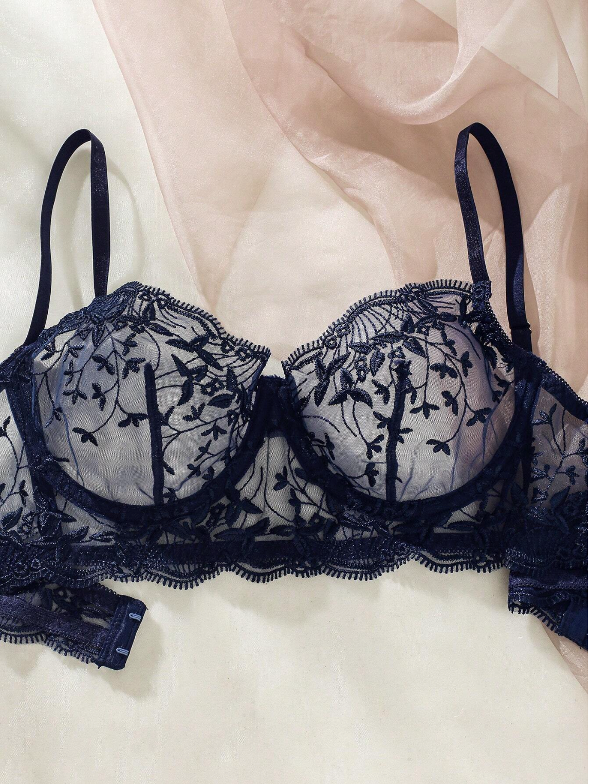 Set de lencería: Indigo Temptation