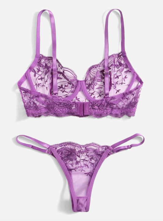 Set de lencería: Elegant Lilac