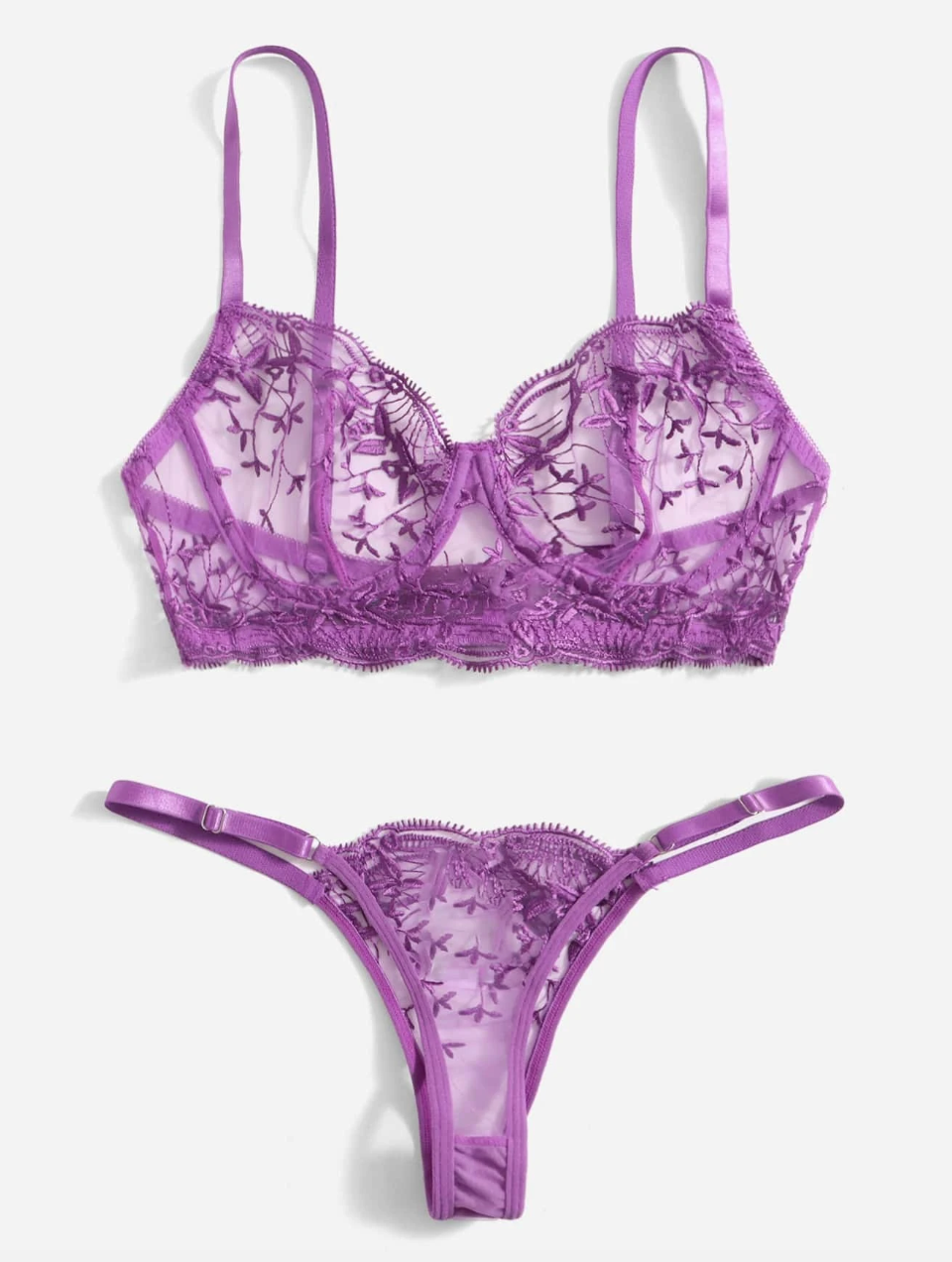 Set de lencería: Elegant Lilac