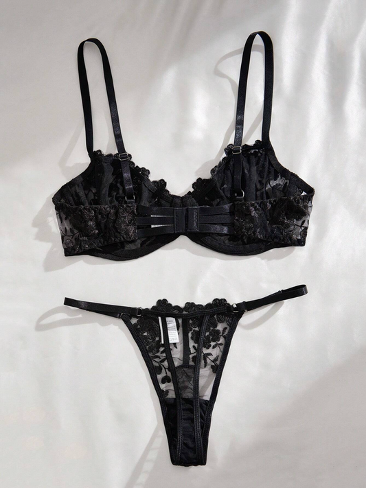 Set de lencería: Onyx Kiss