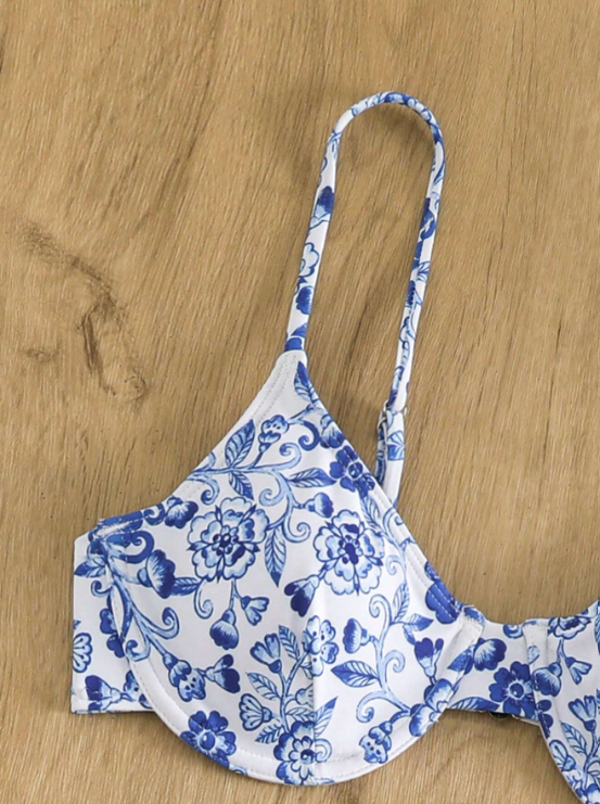 Garden Escape: Bikini 2 piezas con estampado floral
