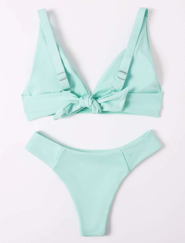 Ocean Mint: Bikini 2 piezas escote V