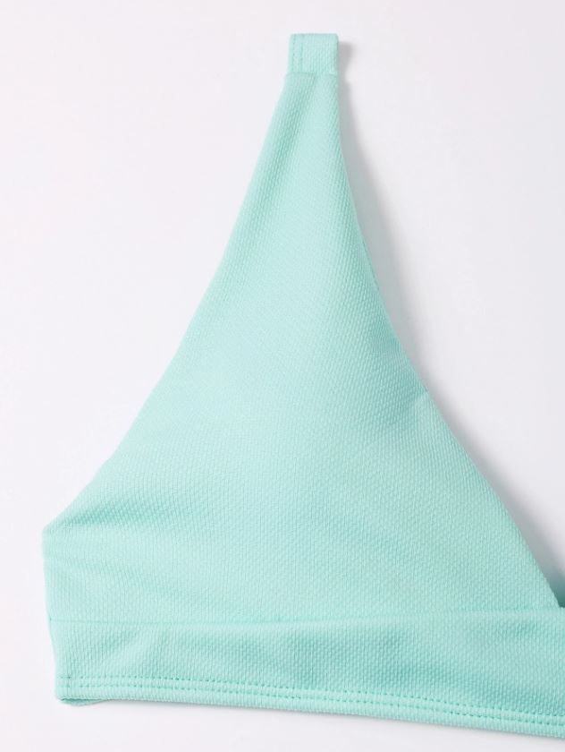 Ocean Mint: Bikini 2 piezas escote V