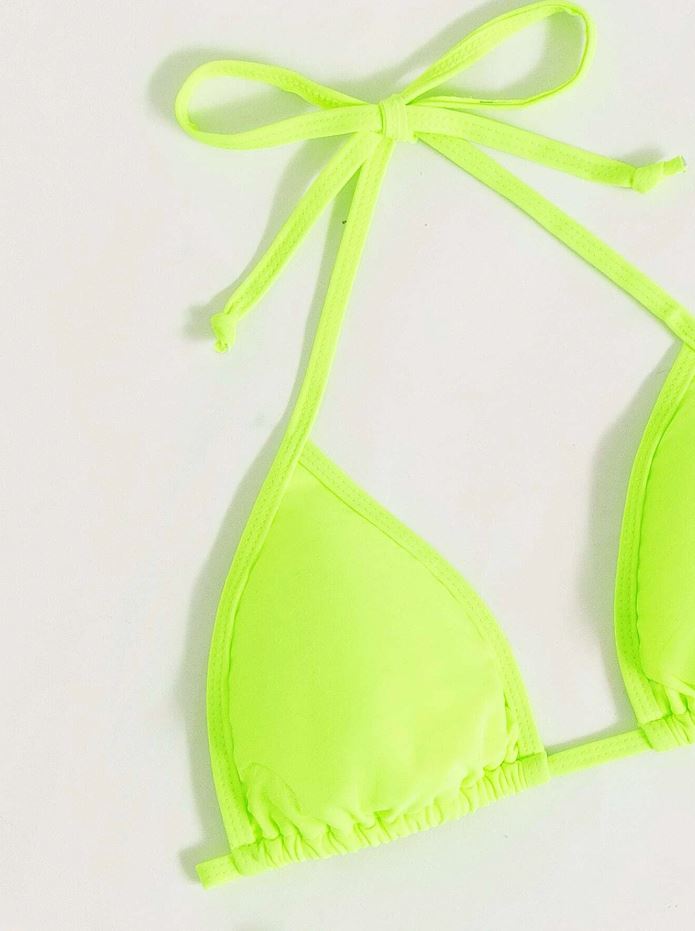 ColorBurst: Bikini 3 piezas de triángulo halter