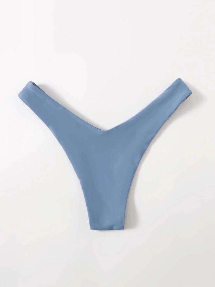Bottom de bikini pierna alta