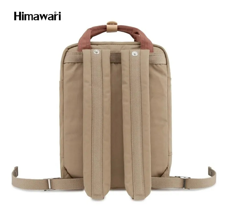 Mochila Daphne Khaki con azul