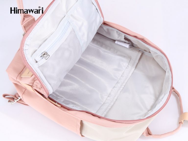 Mochila Daphne Khaki con azul
