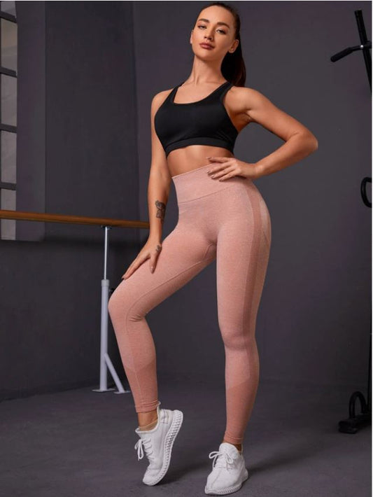 Leggings deportivos color peach