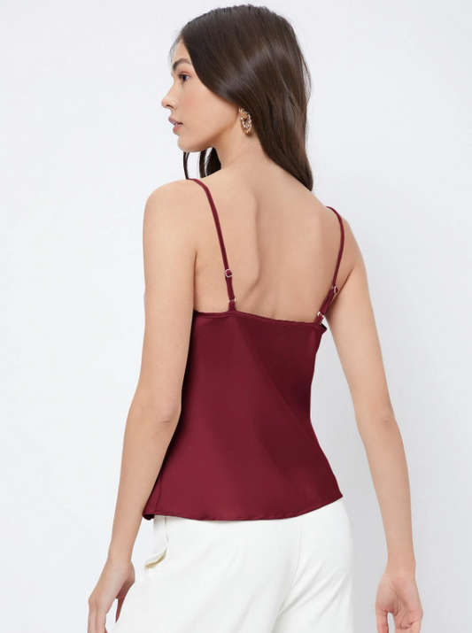 Top de tirantes elegante