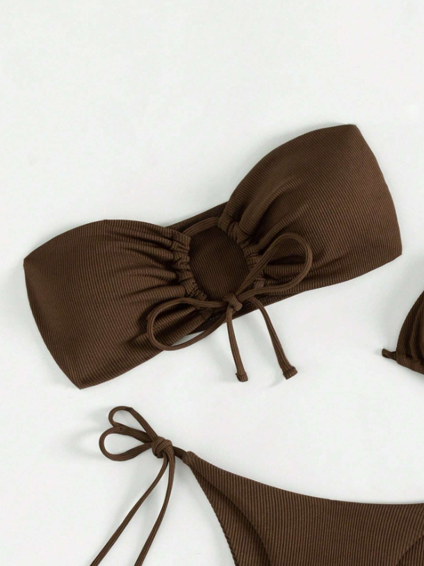 Brown Sugar: Bikini 3 piezas con top intercambiable