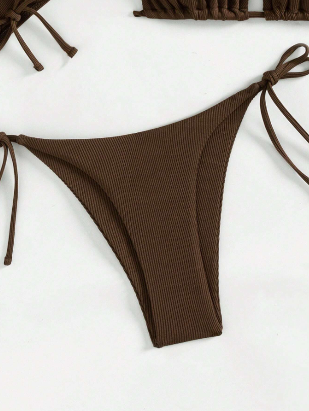 Brown Sugar: Bikini 3 piezas con top intercambiable