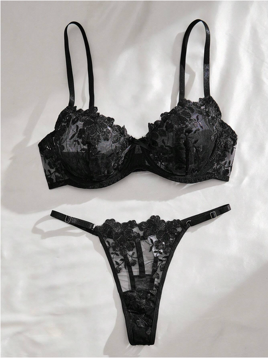 Set de lencería: Onyx Kiss