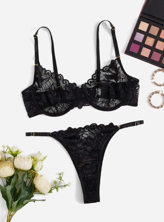 Set de lencería: Dark Romance