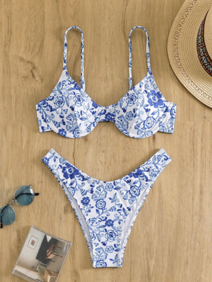 Garden Escape: Bikini 2 piezas con estampado floral