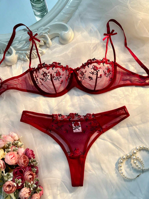 Set de lencería: Romantic Rosé