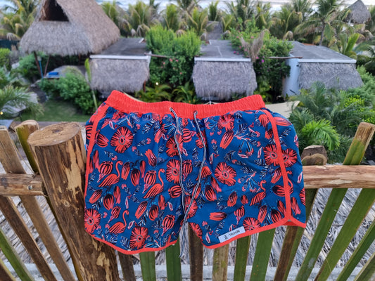 Calzoneta Flamingos