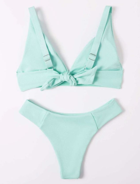 Ocean Mint: Bikini 2 piezas escote V