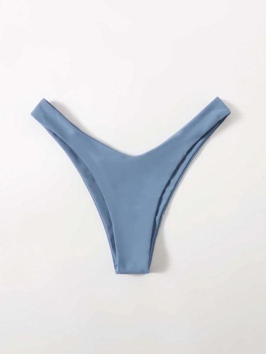 Bottom de bikini pierna alta