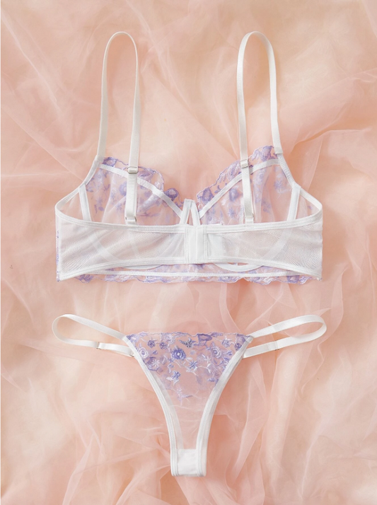 Set de lencería: Lavender Dream