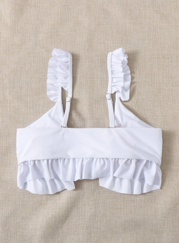 Top bikini con nudo delantero